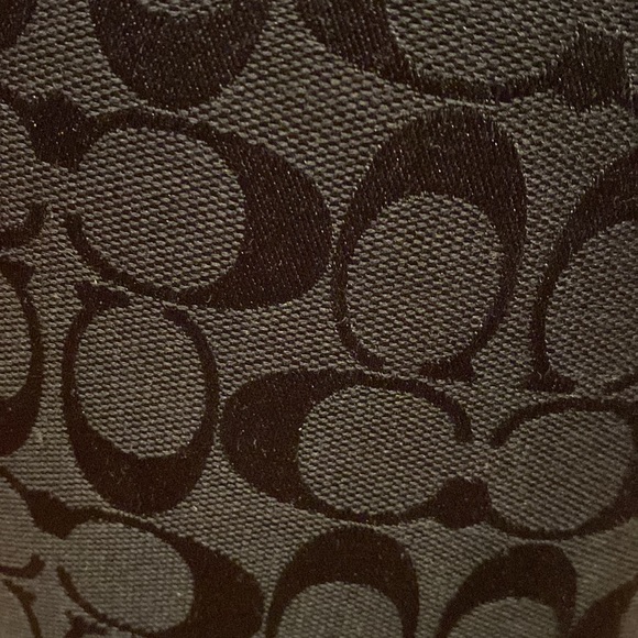 Coach Tristee Black Rain Boots Size 7M - Picture 5 of 15